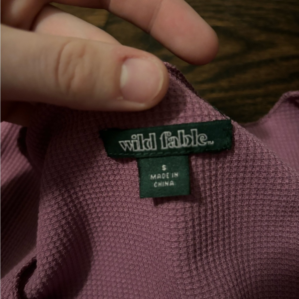 Wild Fable Waffle Knit Top - Picture 3 of 3